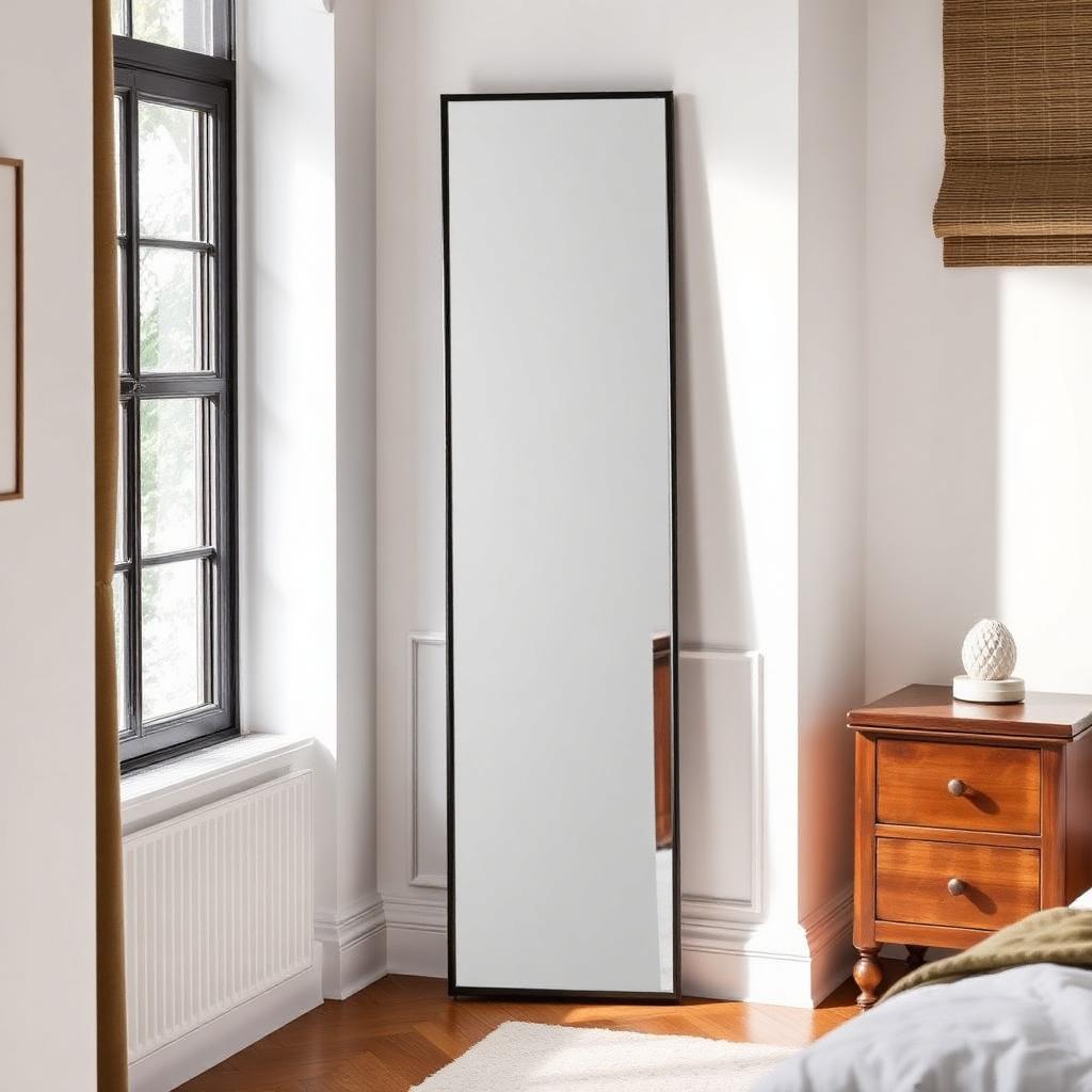 Full-Length Sleek Designer Wall/Floor Mirror – Rectangle